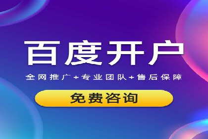 竞价开户推广案例分享